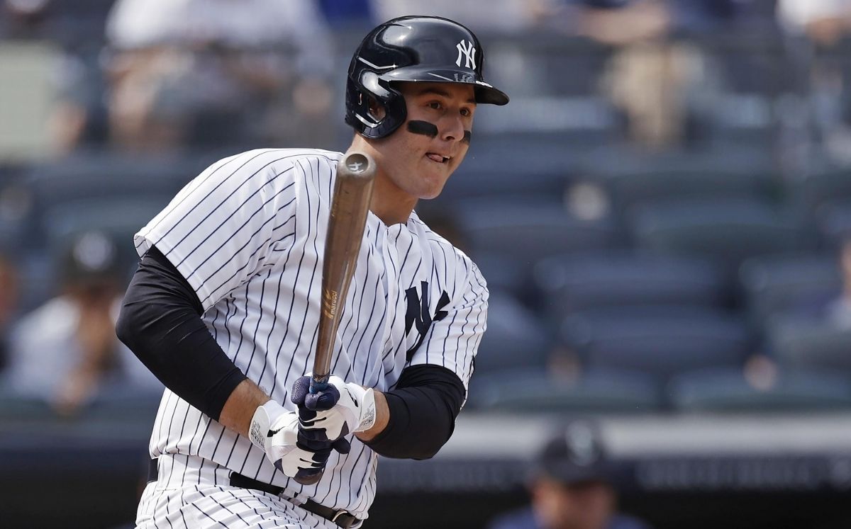 Anthony Rizzo llegó a Yankees en la fecha límite de cambios. (AP)