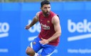 'Kun' Agüero presenta una lesión en el gemelo interno de la pierna derecha (Twitter @FCBarcelona_es)