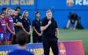 Ronald Koeman afirmó que el Barcelona está ilusionado pese a ya no tiene a Messi (AFP)