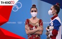 La rusa Dina Averina ganó medalla de plata. Foto: AFP