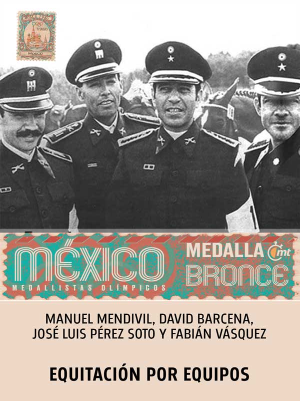 Equipo de Equitación: Bronce - Moscú 1980