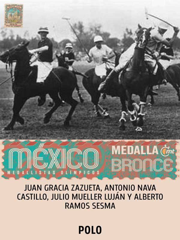 Equipo de polo: Bronce - Berlín 1936