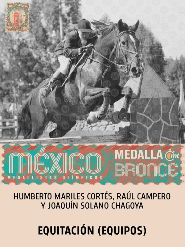 Equipo de ecuestre de Equitación: Bronce - Londres 1948