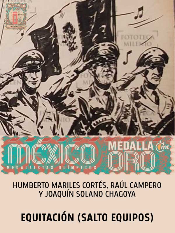 Equipo de Salto Ecuestre: Oro - Londres 1948