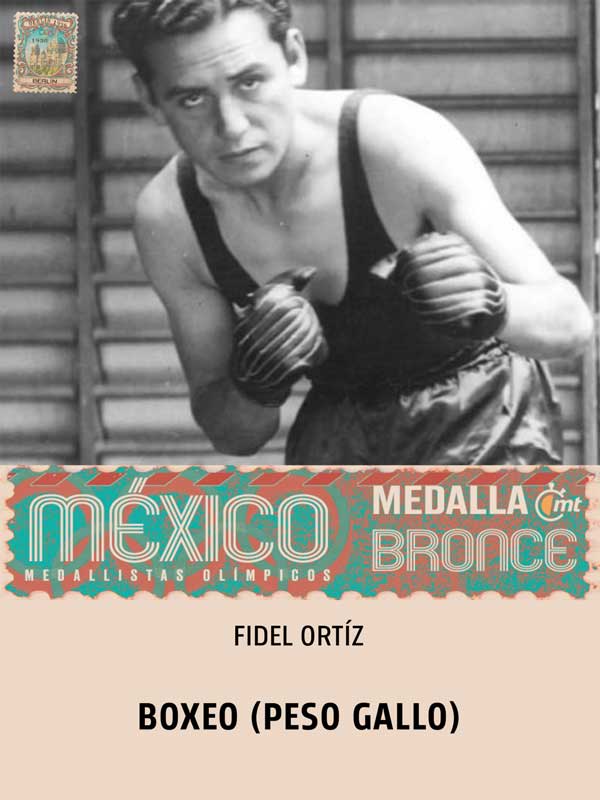 Fidel Ortiz: Boxeo - Bronce - Berlín 1936