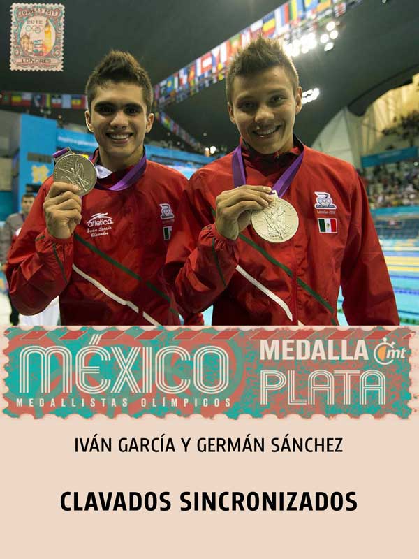 Iván García y Germán Sánchez: Clavados - Plata - Londres 2012