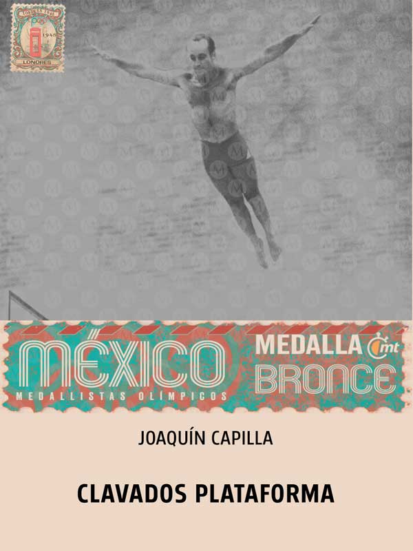 Joaquín Capilla: Clavados - Bronce - Londres 1948
