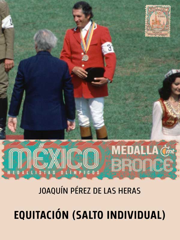 Joaquín Pérez: Salto Ecuestre - Bronce - Moscú 1980