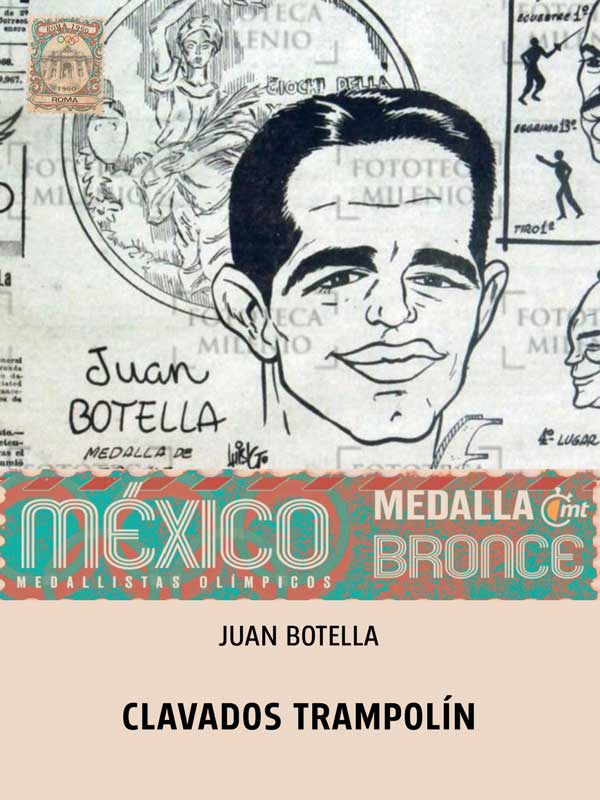 Juan Botella: Clavados - Bronce - Roma 1960