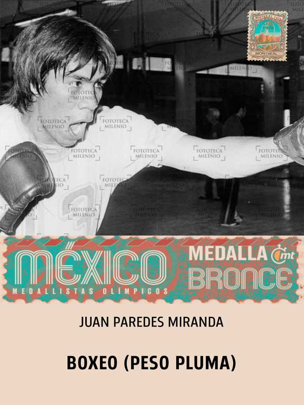 Juan Paredes: Boxeo - Bronce - Montreal 1976