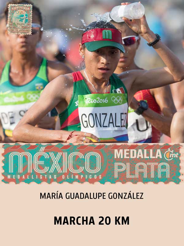 Lupita González: Marcha 20 km - Plata - Río 2016
