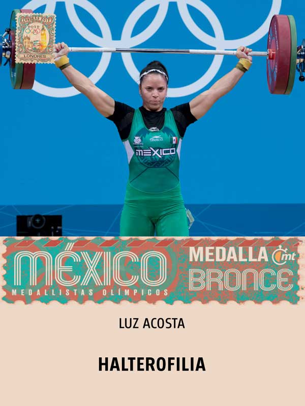 Luz Mercedes Acosta: Halterofilia - Bronce - Londres 2012
