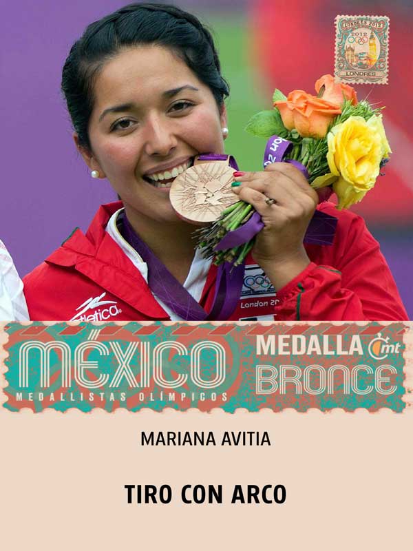 Mariana Avitia: Tiro con arco - Bronce - Londres 2012