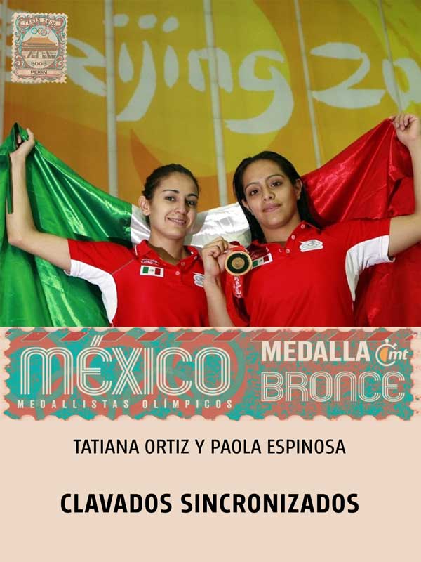 Paola Espinosa y Tatiana Ortiz: Clavados - Bronce - Beijing 2008