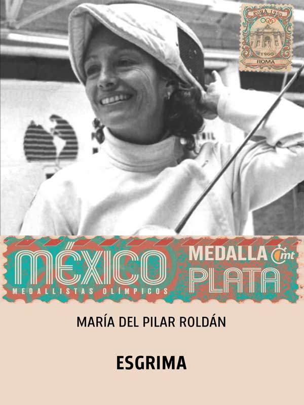Pilar Roldán: Esgrima - Plata - México 1968