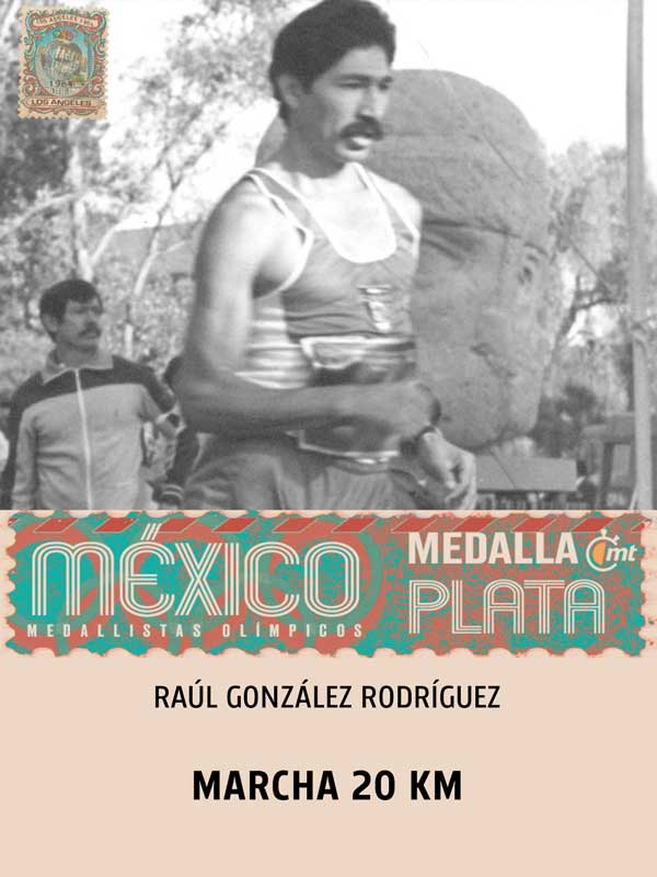 Raúl González: Marcha 20 km - Plata - Los Angeles 1984