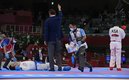 Sajad Ganjzadeh quedó desmayado y al despertar le notificaron que ganó la medalla de Oro | AFP
