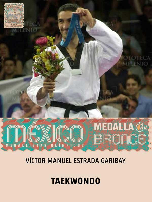 Víctor Estrada: Taekwondo - Bronce - Sidney 2000