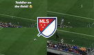 El niño invasor de la MLS se llama Zaydek. (Capturas del Instagram oficial de la MLS)