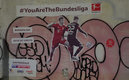 La Bundesliga se hizo presente en las calles