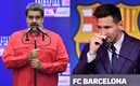 Maduro salió a la defensa de Messi. FOTOS: AFP.