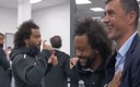 Marcelo se declaró un fan de Paolo Maldini. (Foto: Twitter)