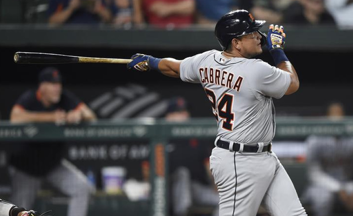 ¡PUM! Miguel Cabrera ya tiene 499 jonrones [VIDEO]