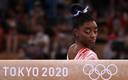 Simone Biles se vio envuelta en la polémica tras dar su postura sobre el tema del aborto (AFP)