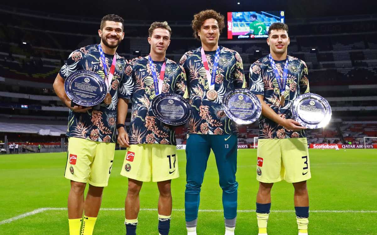 Los medallistas olímpicos en Tokio 2020 del América recibieron un reconocimiento (Imago7)
