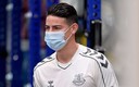 James Rodríguez está asilado por posible positivo de COVID-19 (Everton)