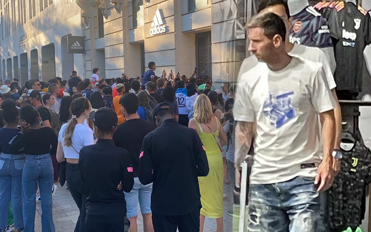 Messi desata la locura en París tras salir de compras | VIDEO - Vimarsana News
