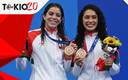 Medalla de bronce para México en Plataforma de 10 m Sincronizados. Foto: AFP