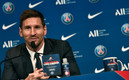 Messi durante su presentación con el PSG. (FOTO: AFP)