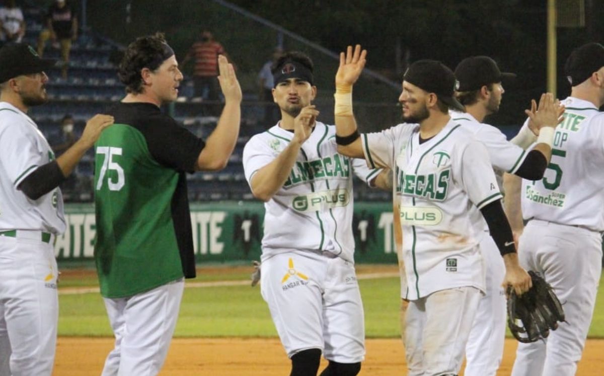 Olmecas de Tabasco ganó cuatro al hilo para avanzar a la Semifinal de la Zona Sur. (@OlmecasTabasco)