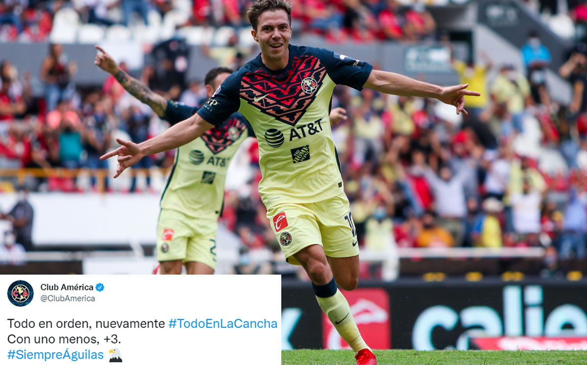 América trolleó al Atlas. (Foto: Imago7)