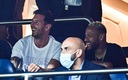 Messi y Neymar compartieron un palco para ver al PSG. (Foto: Transmisión)
