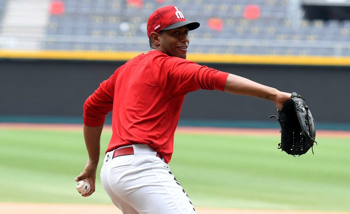 Diablos listos para abrir el playoff; Héctor Hernández abre el Juego 1