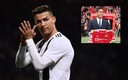 Cristiano Ronaldo reaccionó a la llegada de Raphael Varane al Man Utd (AFP)