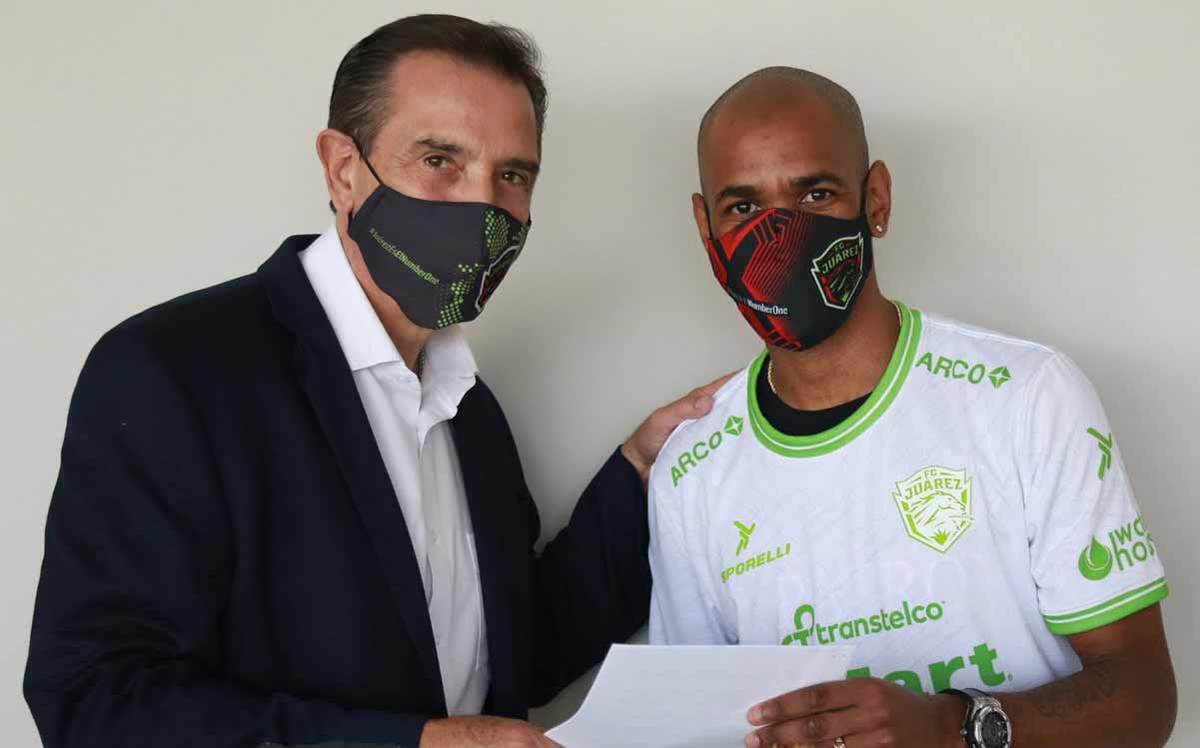 "¡Estampando la poderosa!", Diego Rolán firma una vez más con FC Juárez. Foto: FC Juárez