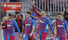 Barcelona debutó en LaLiga 2021-2022 con triunfo contundente en casa. (Reuters)