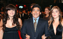 Las hijas de Maradona disputan la marca de su padre con Matías Morla. (FOTO: AFP)