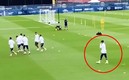 Kylian Mbappé se notó distante de sus compañeros de equipo.