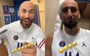 Thilo Kherer dejó 'pelones' a todos sus compañeros del PSG. (IG @thilokehrer)