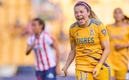 Katty hizo tres de los cinco goles de Tigres esta noche ante San Luis. (Foto: Tigres)
