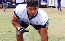 El mexicano Isaac Alarcón juega con los Dallas Cowboys  (Twitter @SomosCowboys)
