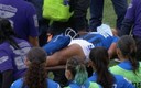 Magaly Cortés se desvaneció durante una plática tras el juego ante Tigres (TUDN)