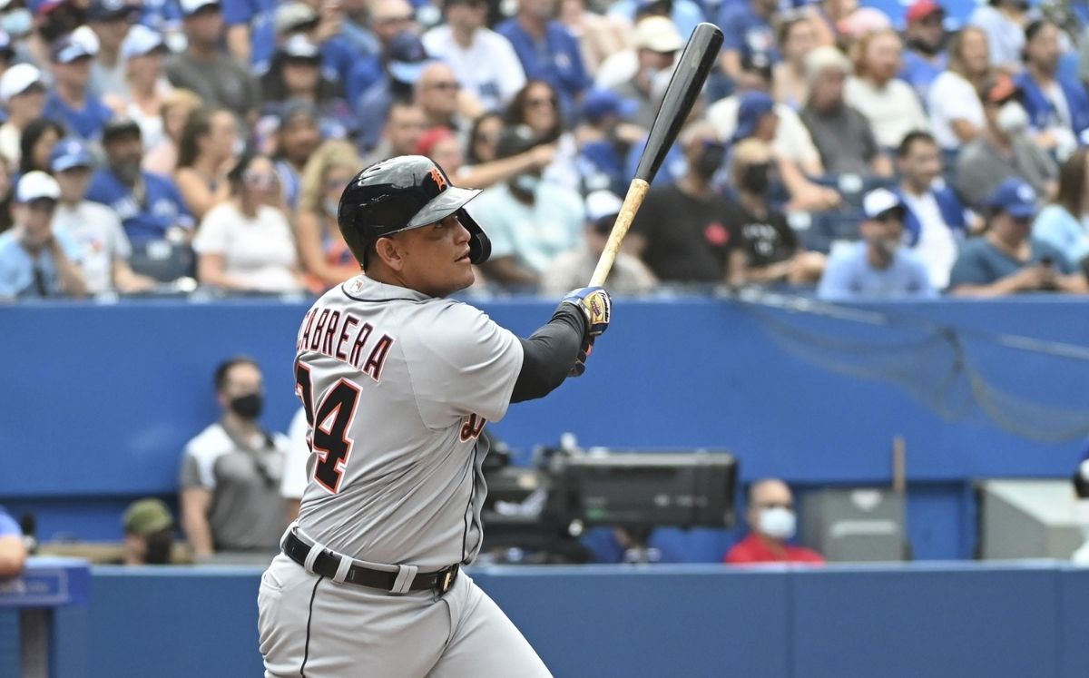 Miguel Cabrera es el primer venezolano en pegar 500 home runs en la MLB. (AP)