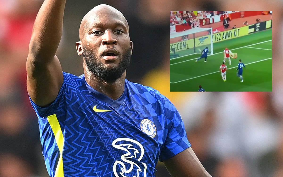 Romelu Lukaku se estrenó como goleador del Chelsea. (Foto: AFP / Twitter)