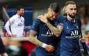 Icardi salió lesionado en el duelo entre PSG y Brest (Foto: AFP / AP)