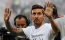 Messi en París para jugar con el PSG. Foto: Reuters